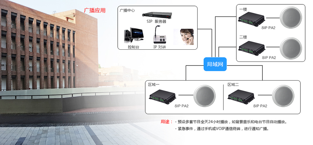 PA2广播应用